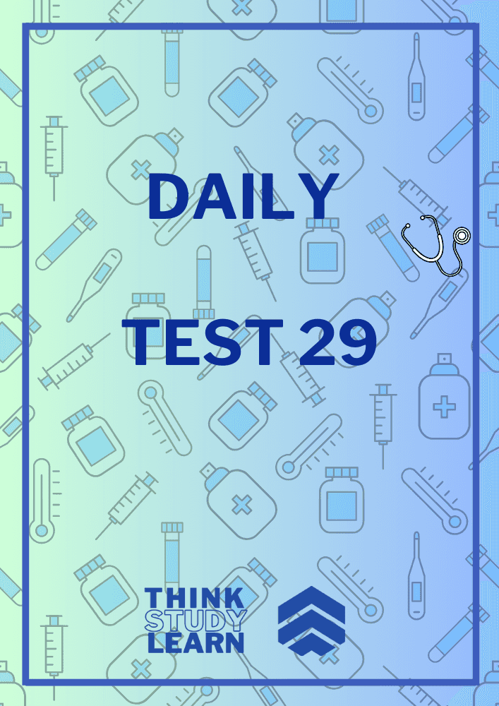 DAILY TEST 29