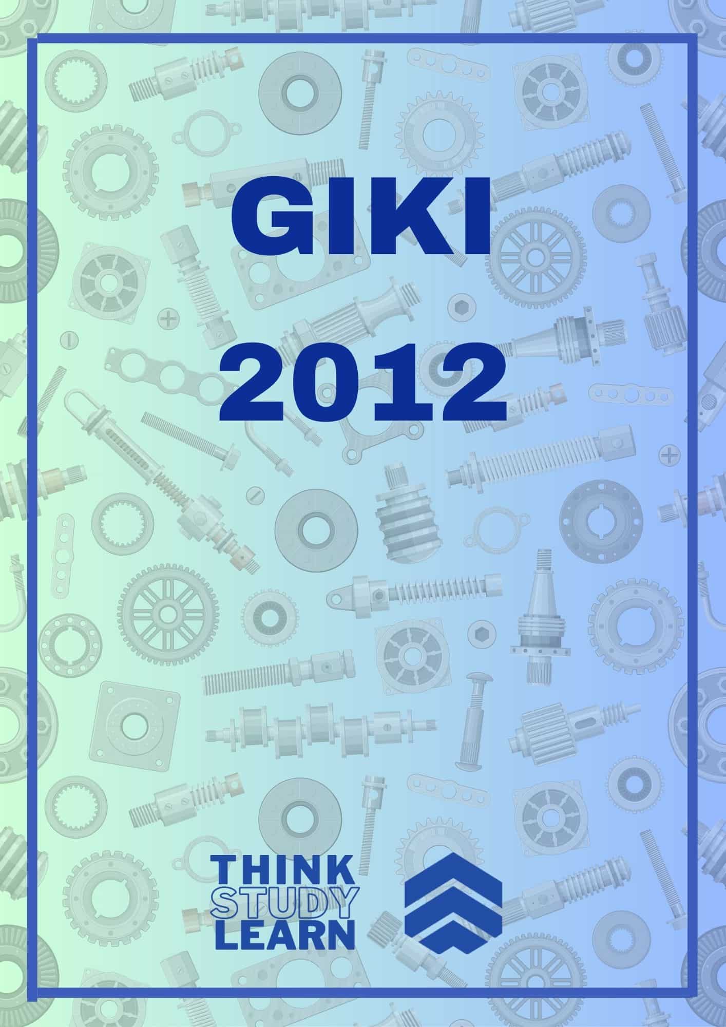 GIKI 2012