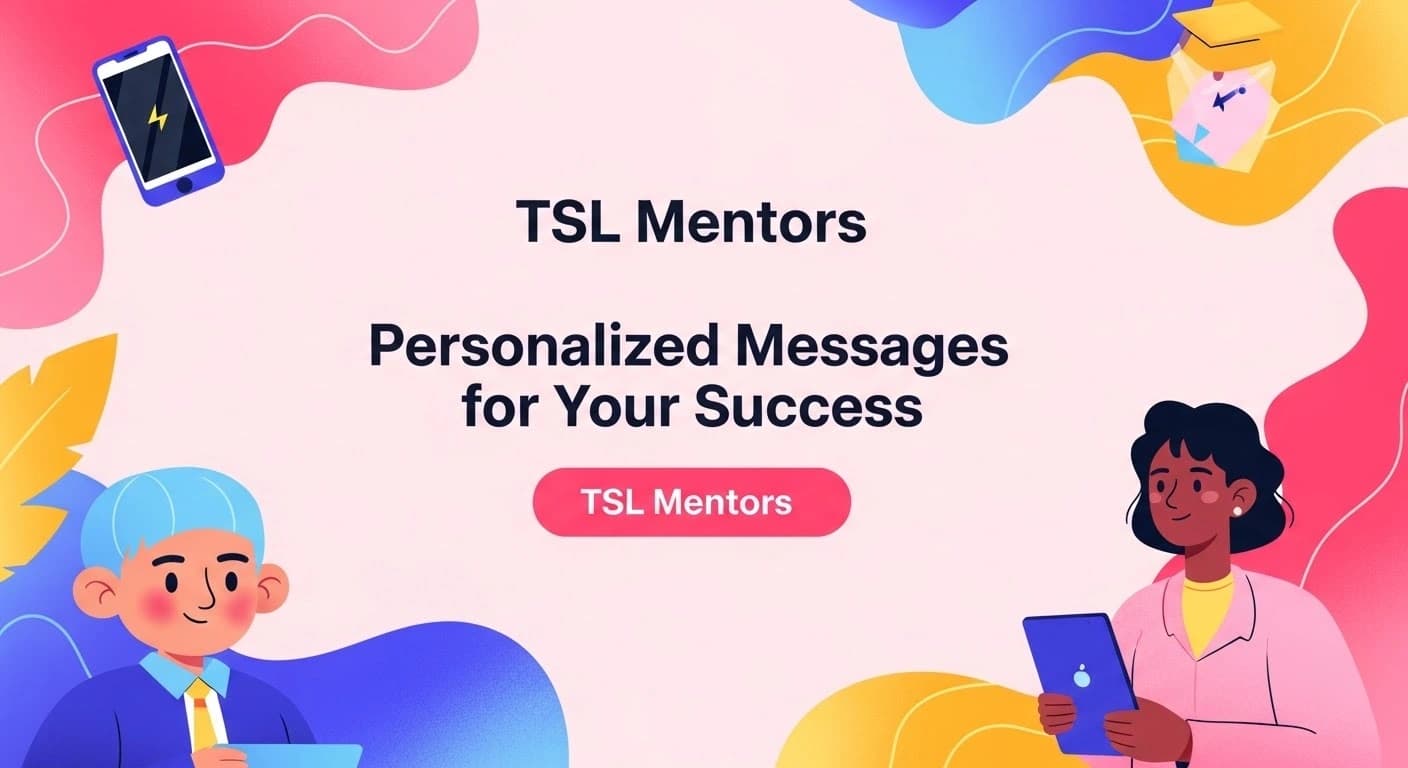 TSL Team Members Message